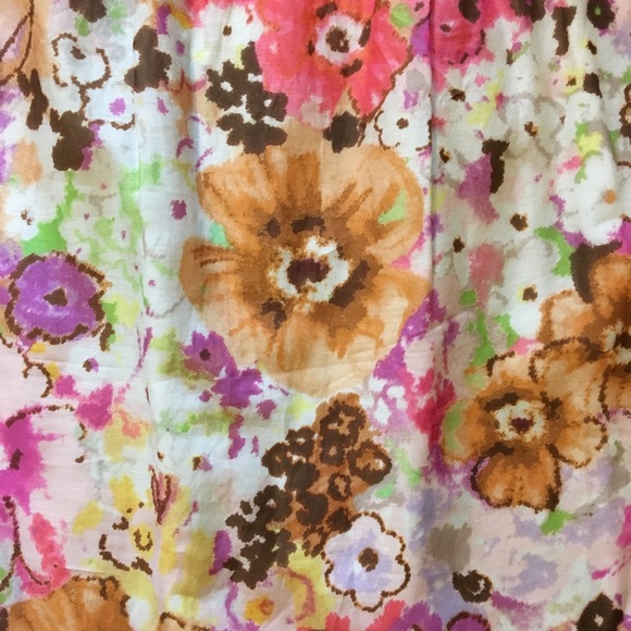 J Crew Strapless Floral Dress- Size 6 - Picture 5 of 7